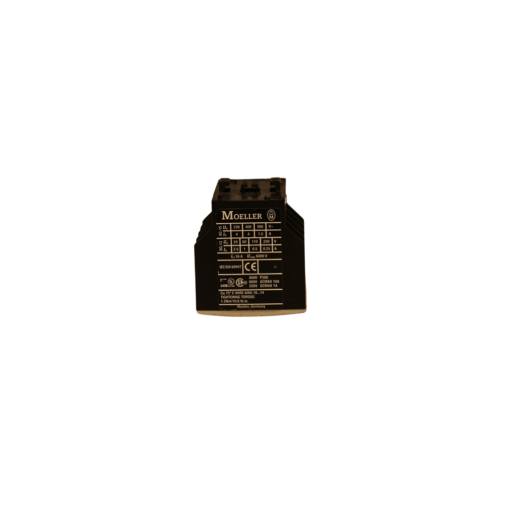 Moeller DIL A-XHI22 Auxiliary Contact Block – 2NO + 2NC – IEC/EN 60947