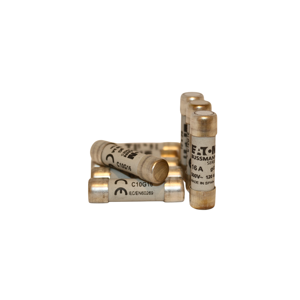 EATON - C10G16 CARTRIDGE FUSES - IEC/EN 60269 - Size: 10×38 - 16 A