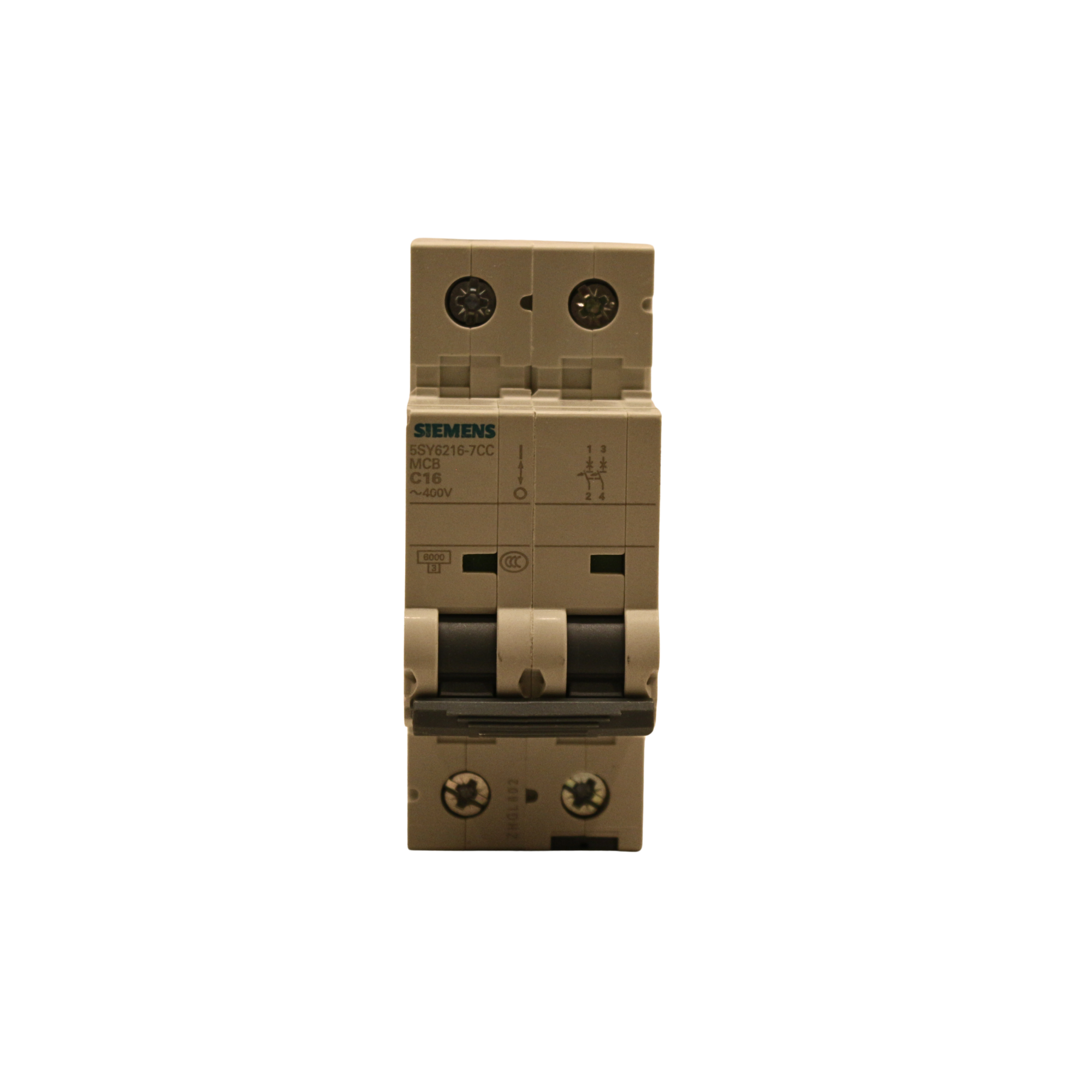 SIEMENS - 5SY6216-7CC - MCB C16 400V - IEC/EN 60669-1- 4001869 209739