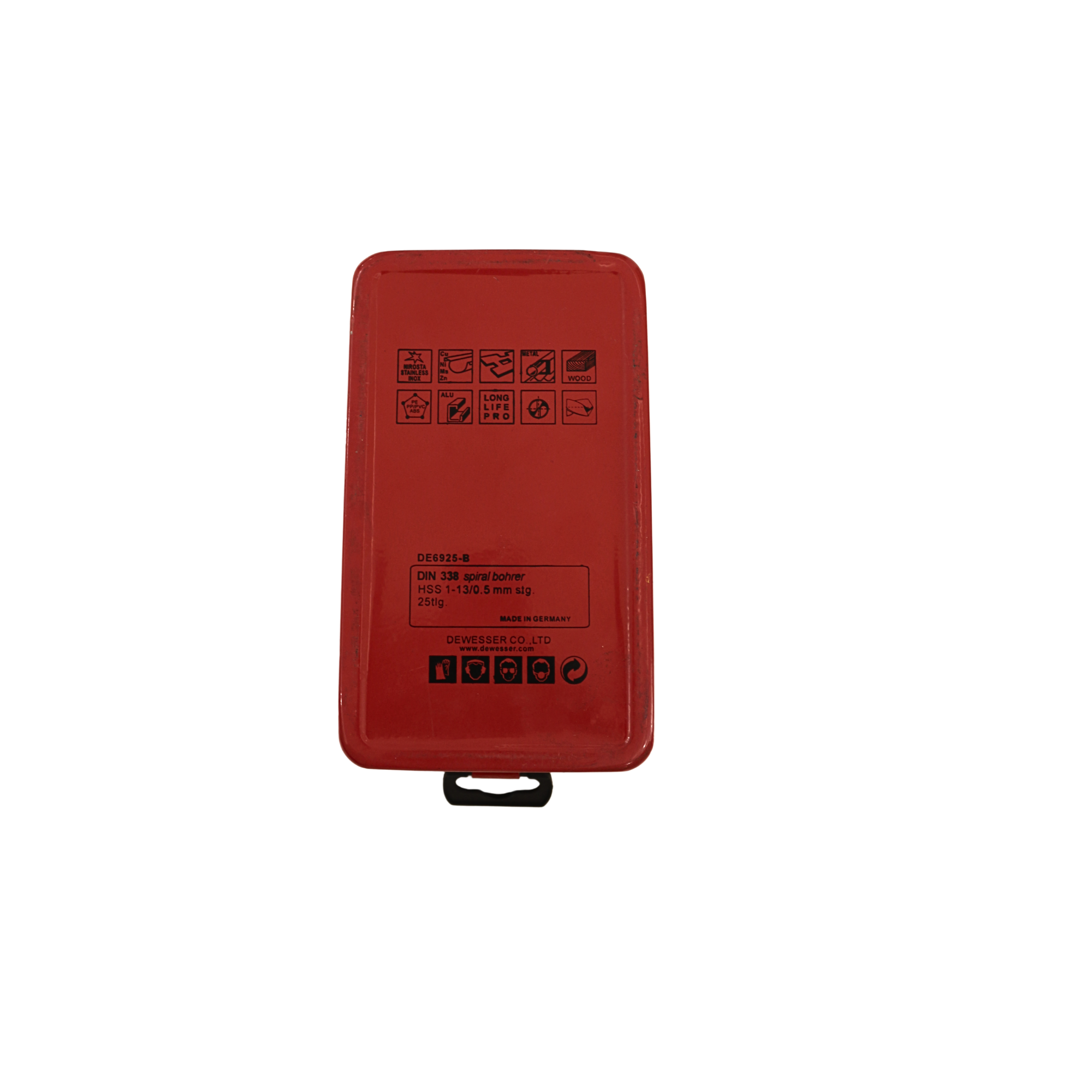 Dewesser HSS-R  25pcs 1-13mm