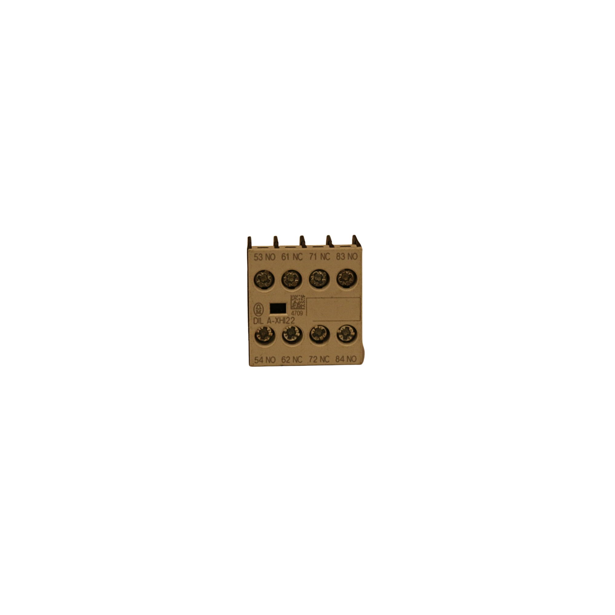 Moeller DIL A-XHI22 Auxiliary Contact Block – 2NO + 2NC – IEC/EN 60947